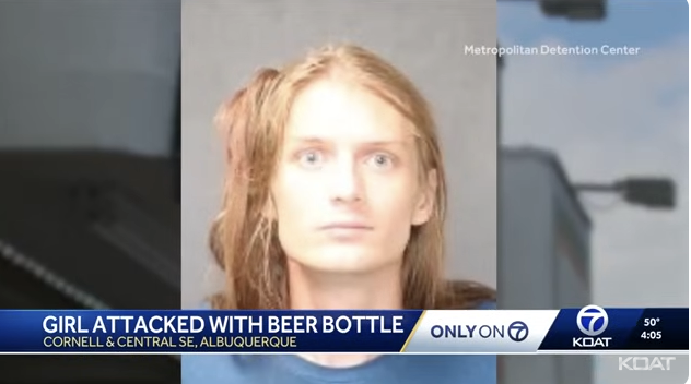 Nichalas San Souci mugshot for beer bottle attack